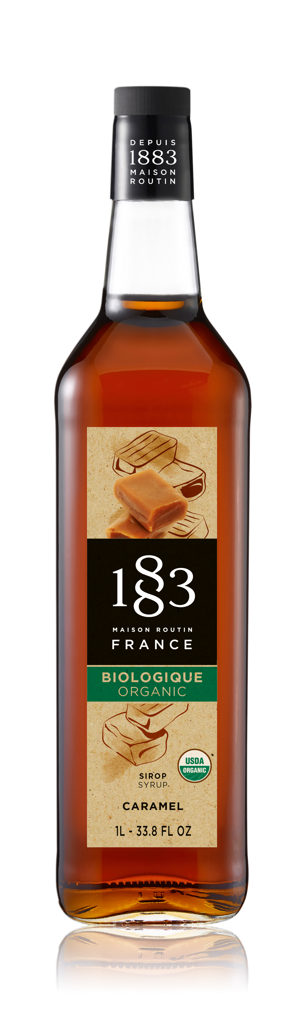 1883 Syrup Organic Caramel 