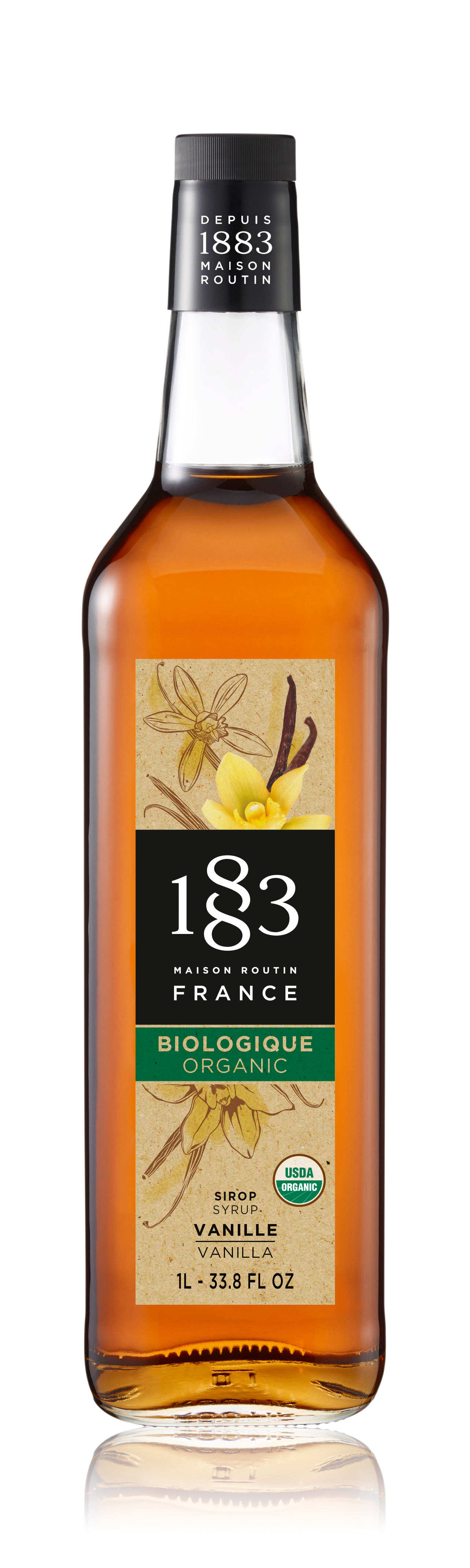 1883 Syrup Organic Vanilla