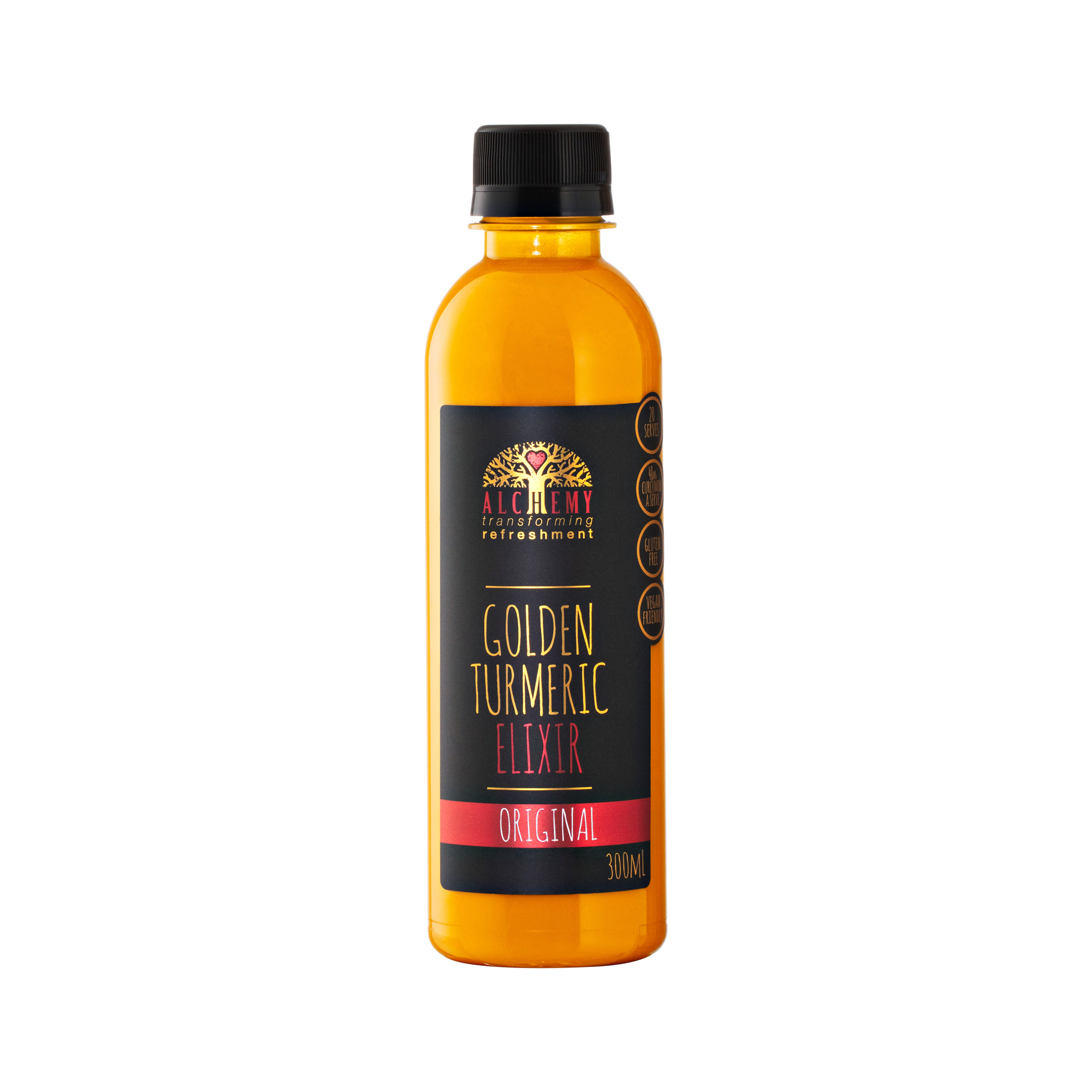 Alchemy Golden Turmeric Drink Original 300ml bottle