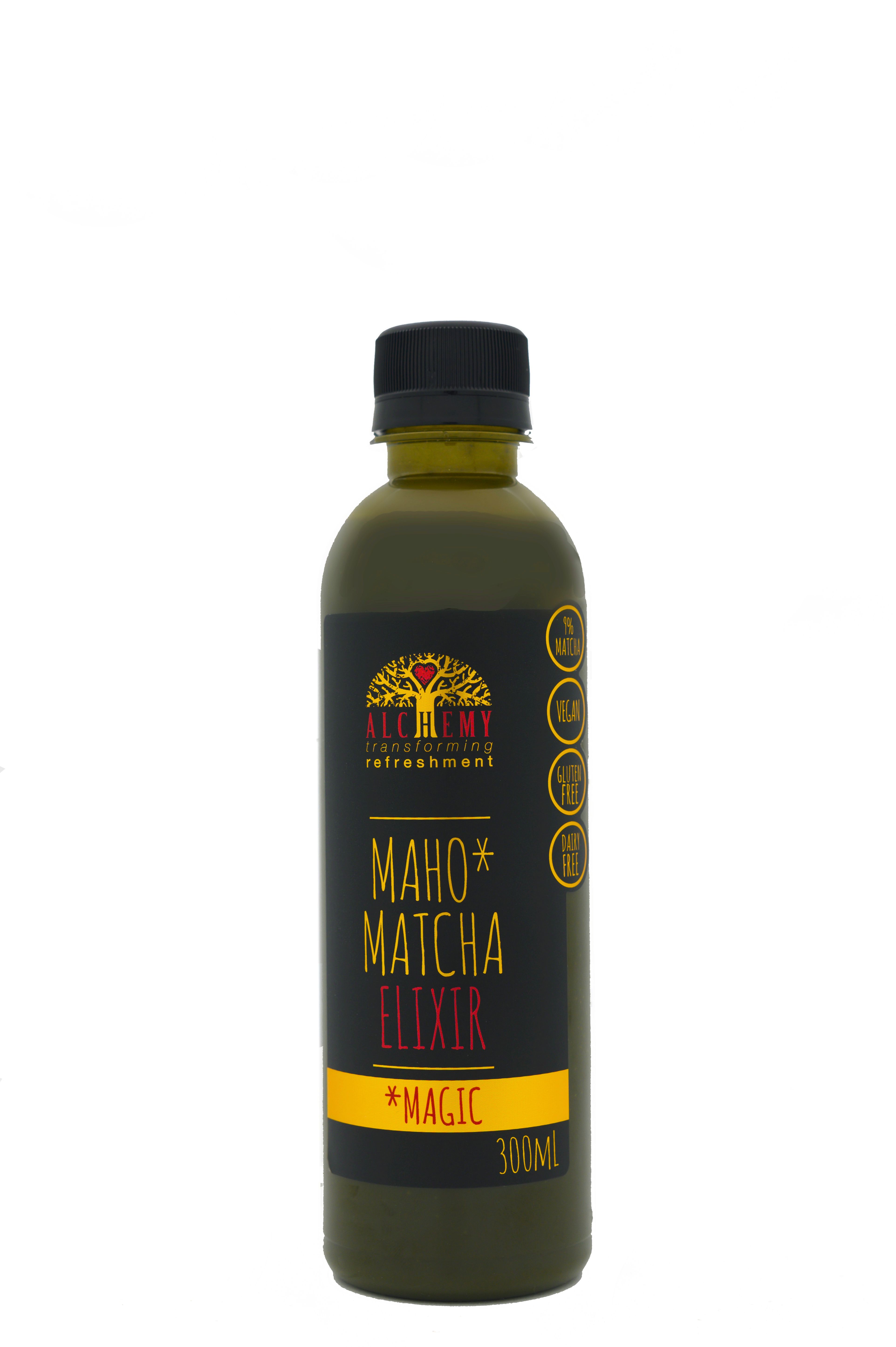 Alchemy Maho Matcha 300ml bottle