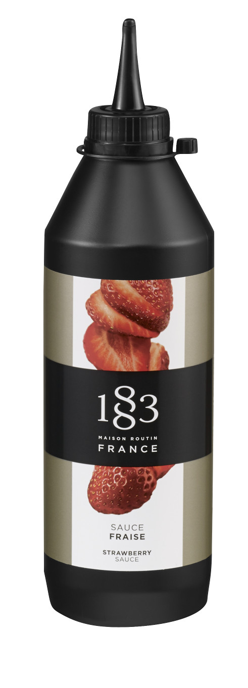 1883 Maison Routin Strawberry Sauce 500ml 