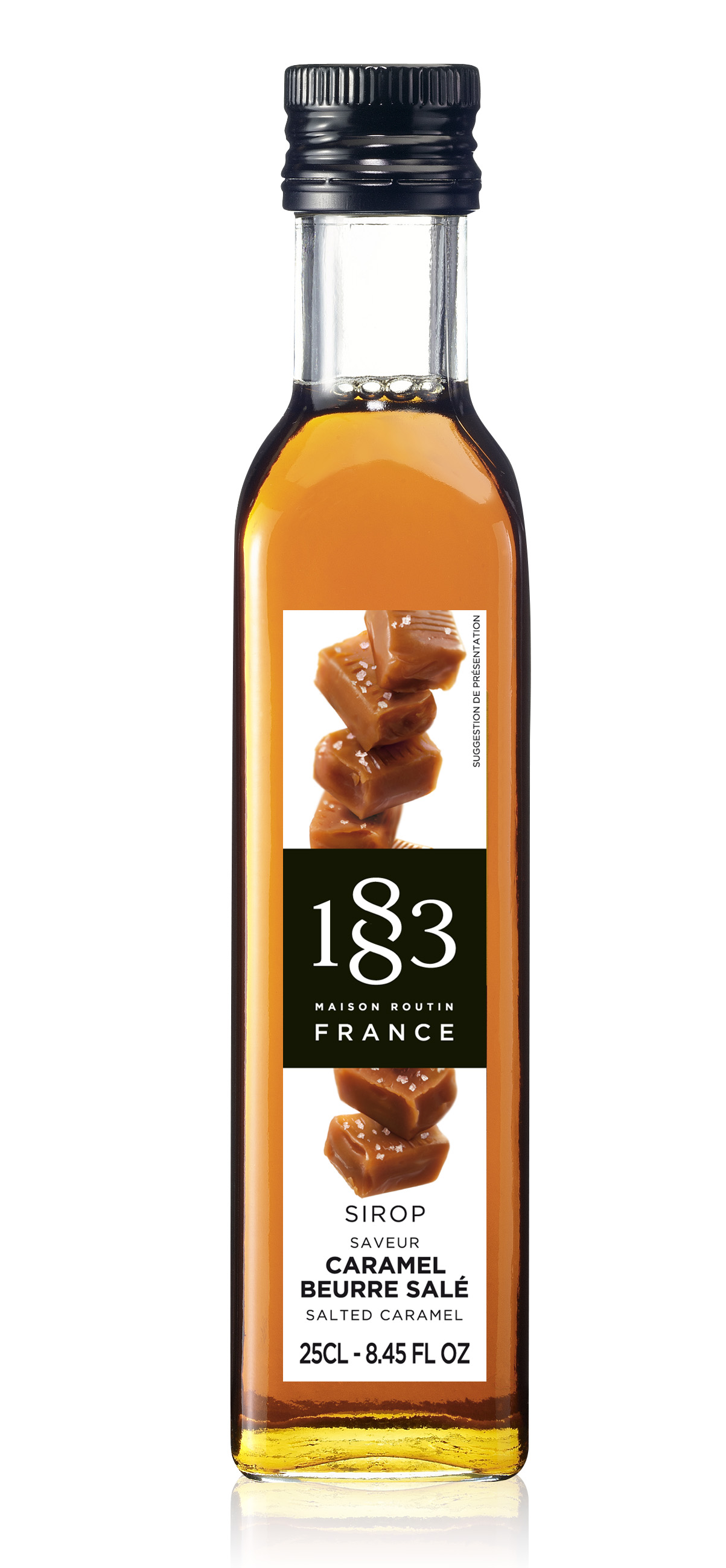 1883 Syrup Salted Caramel 250ml Retail Bottle