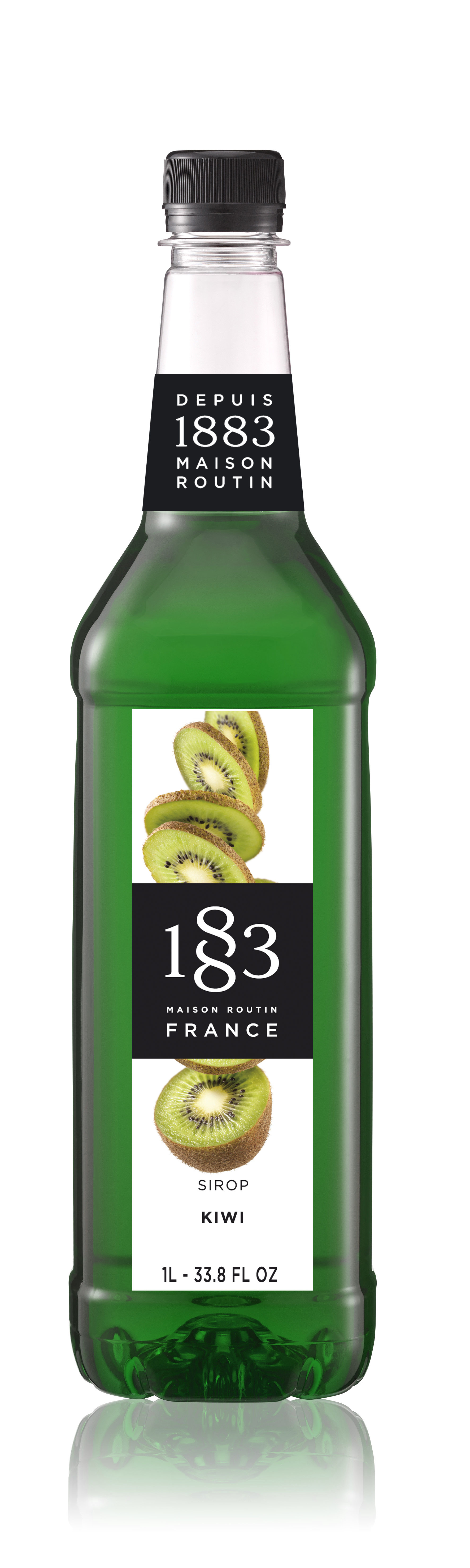 1883 Syrup Kiwi 1L PET Plastic Bottle