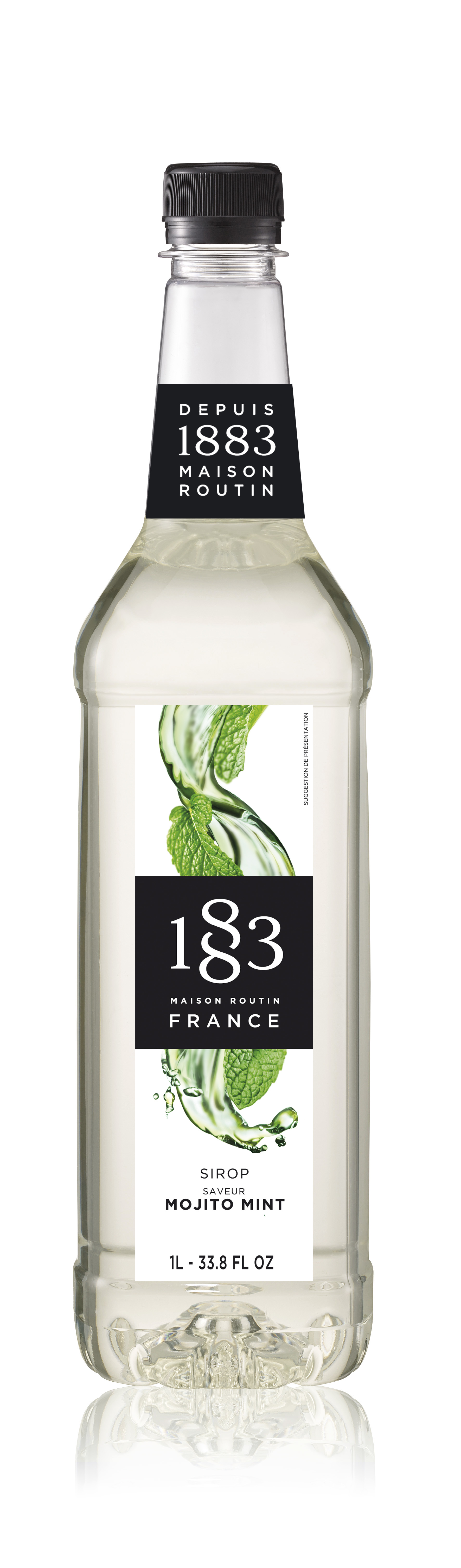 1883 Syrup Mojito Mint 1L PET Plastic Bottle