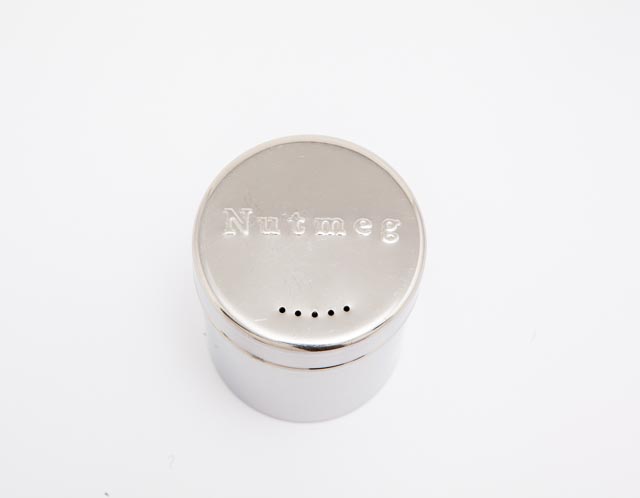 Labelled Shaker (Nutmeg) Stainless Steel