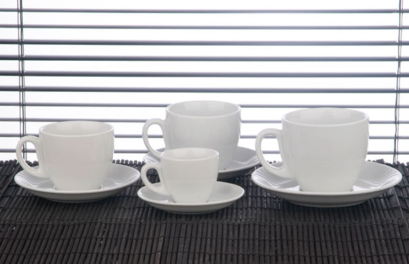 Latte Cup and Saucer - 12floz 